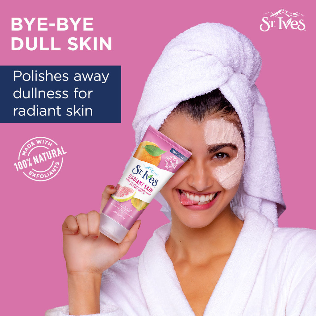 Radiant Skin Pink Lemon & Mandarin Scrub