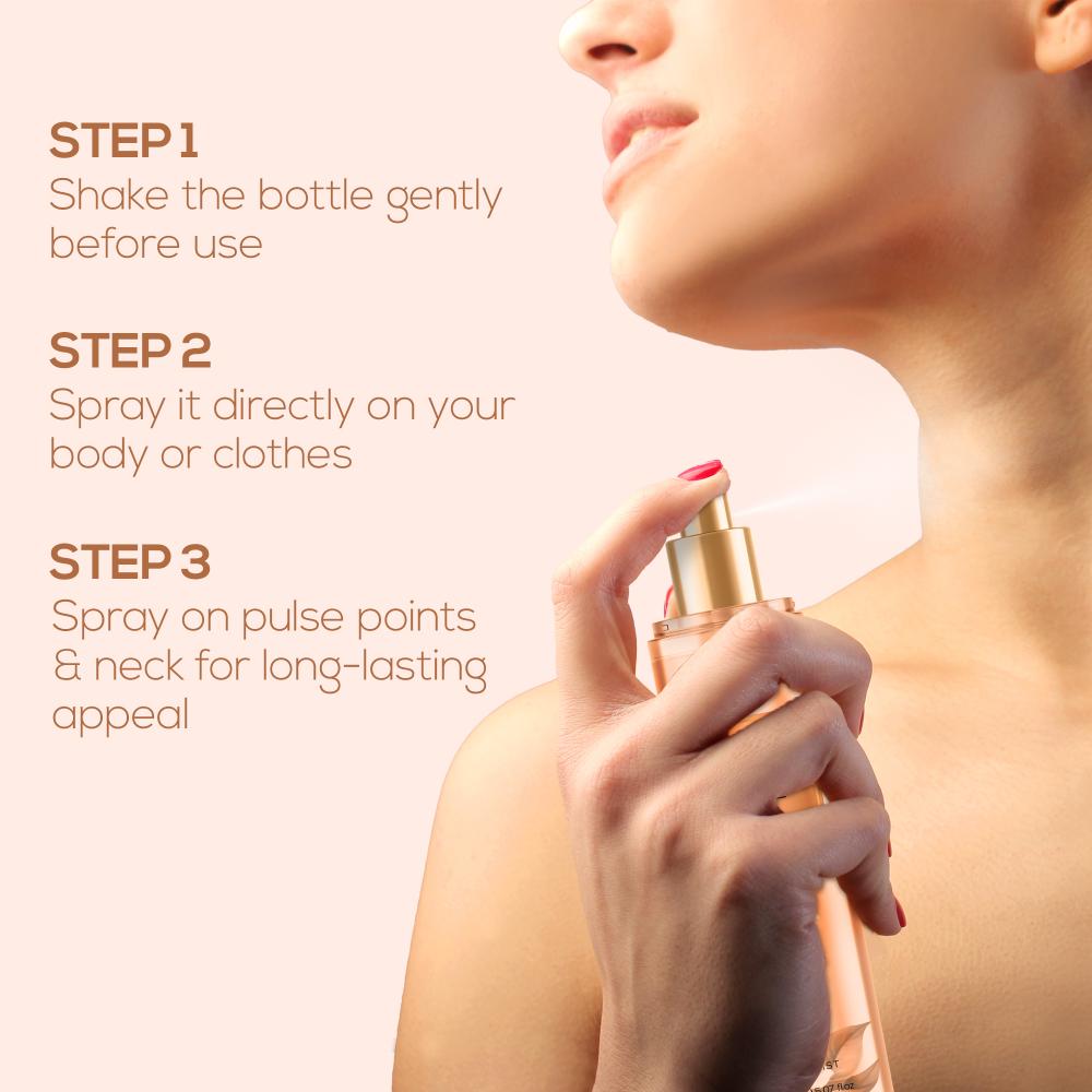 Bohemian Zest Body Mist For Her