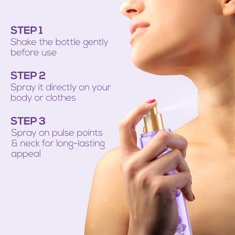 Violet Melody Body Mist For Her