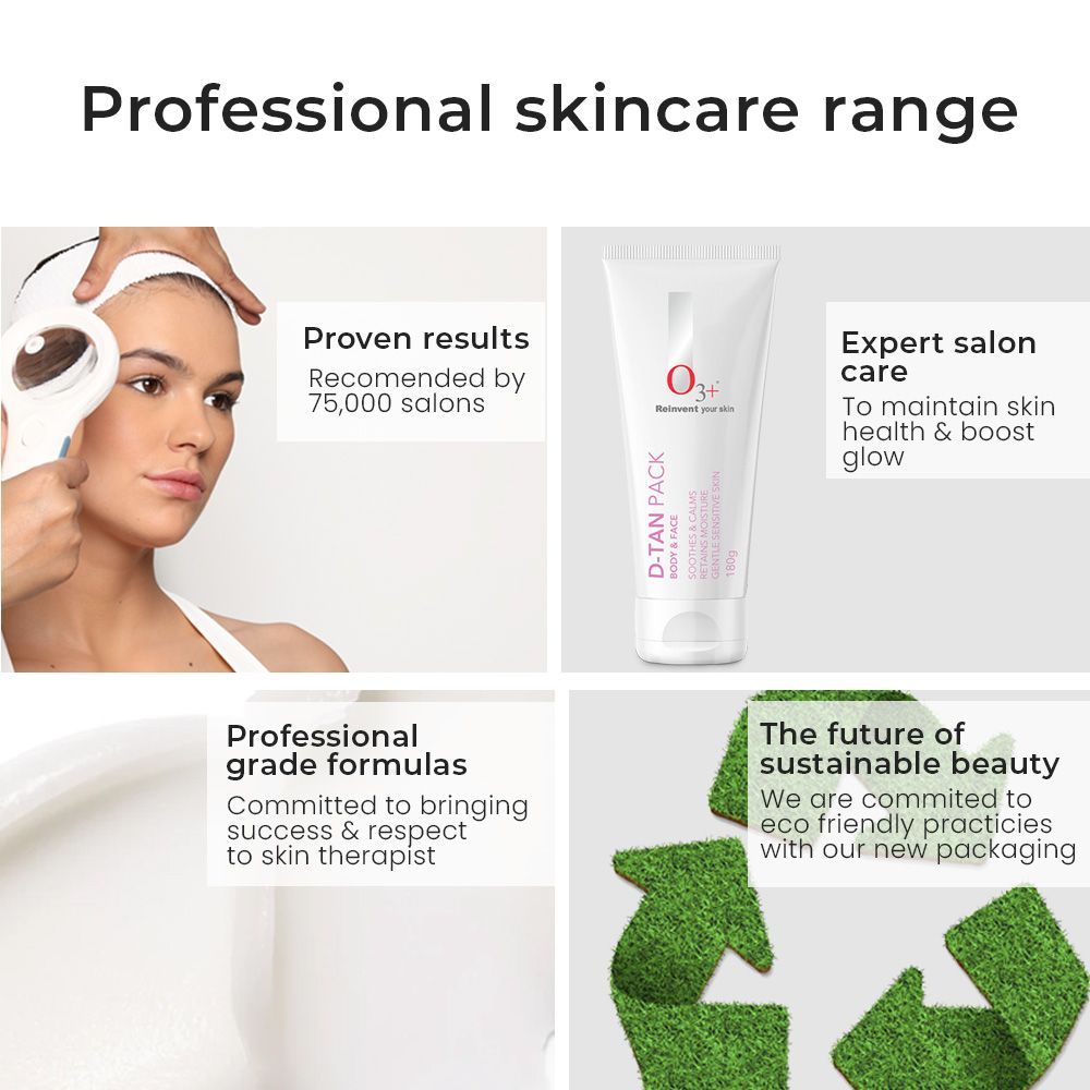 D-TAN Pack For Instant Tan Removal For All Skin Types