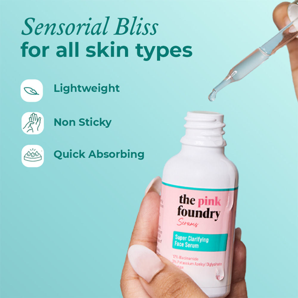 12% Niacinamide Serum - Evens Skin Texture, Controls Excess Oil & Refines Pores