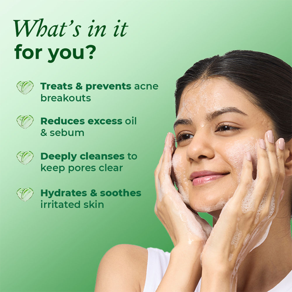 Salicylic Acid Acne Face Wash With Zinc & Cica - Treats Acne & Reduces Excess Oil