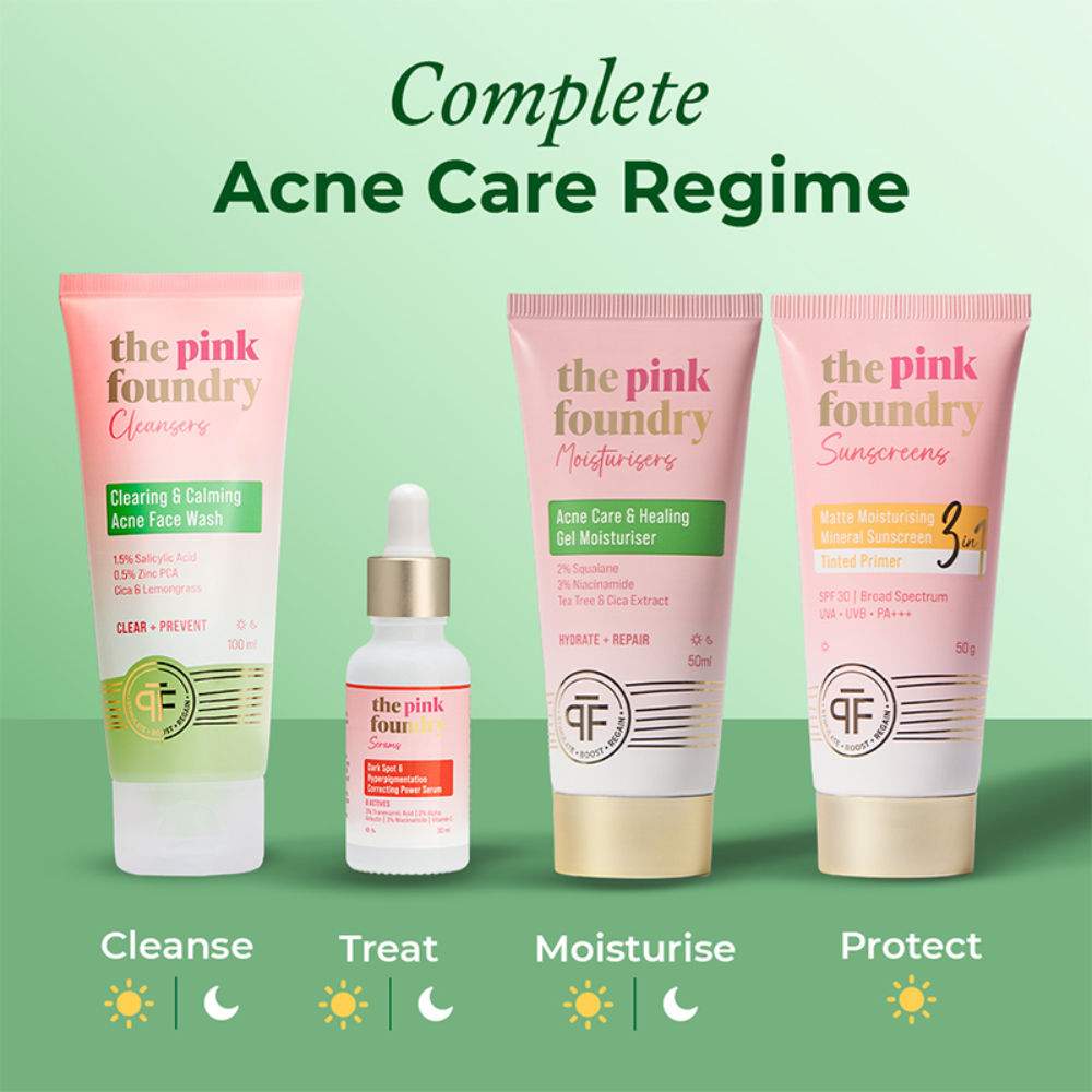 Salicylic Acid Acne Face Wash With Zinc & Cica - Treats Acne & Reduces Excess Oil