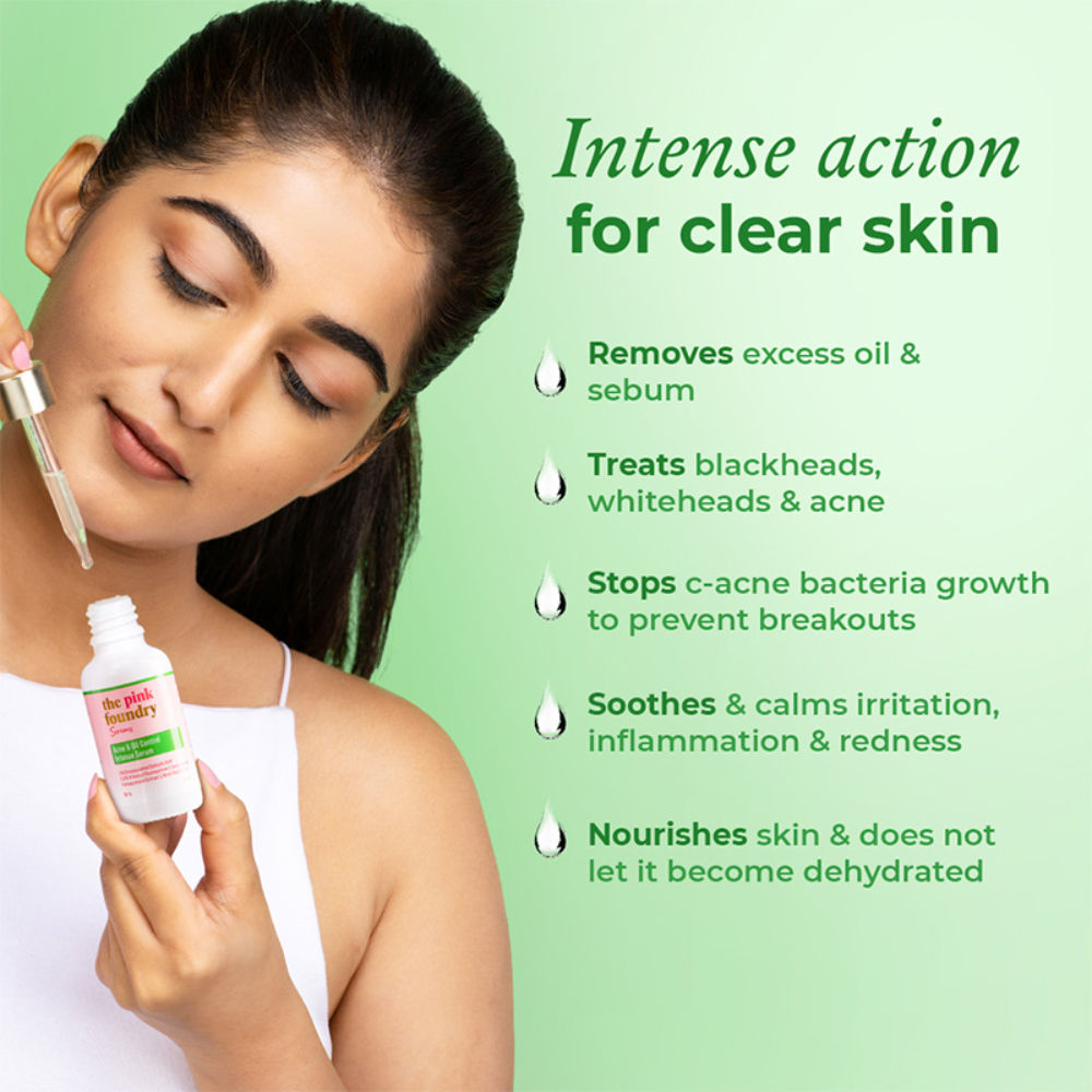 Acne & Oil Control Intense Face Serum with 2% Salicylic Acid