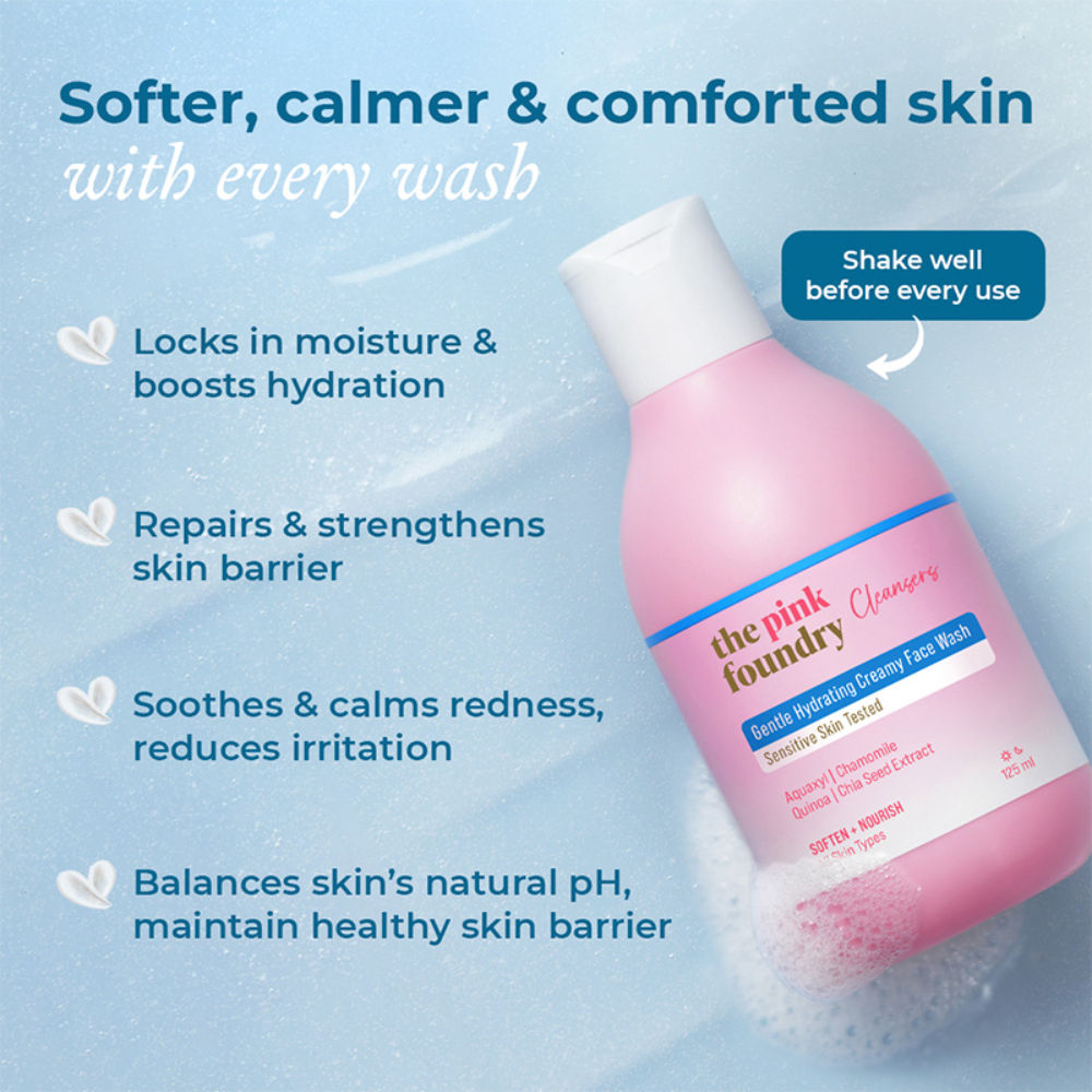 Gentle Hydrating Creamy Face Wash