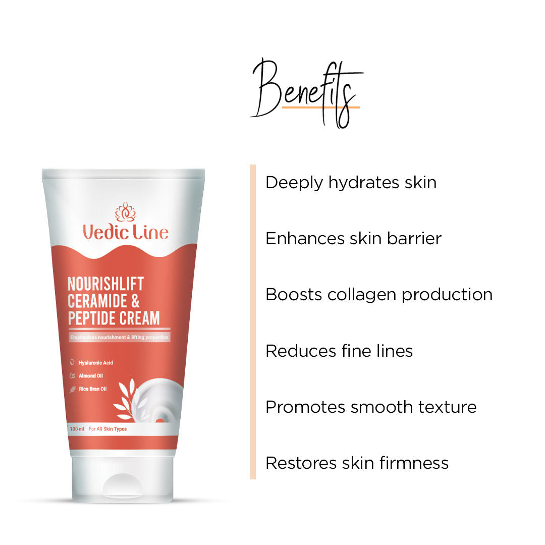 Nourishlift Ceramide & Peptide Cream, Hydrate & Moisturize