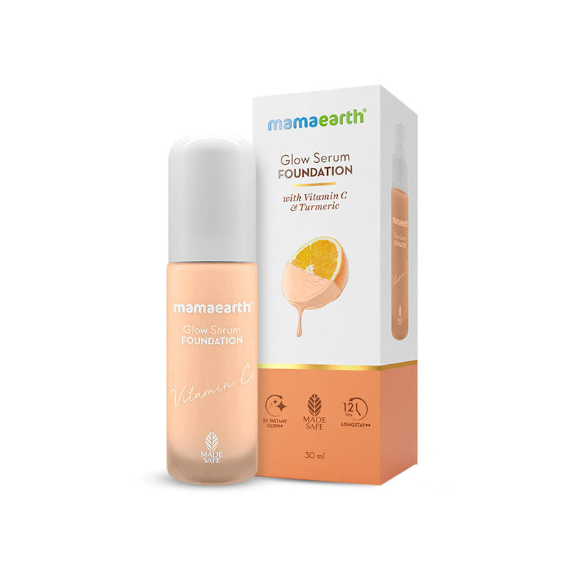 Glow Serum Foundation With Vitamin C & Turmeric For 12-hour Long Stay
