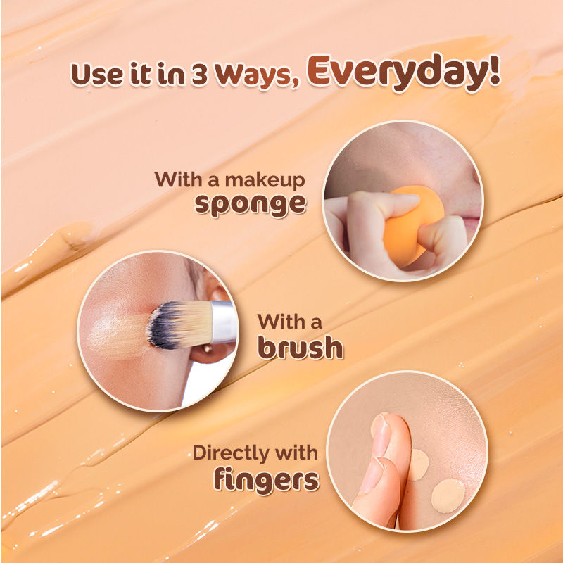 Glow Serum Foundation With Vitamin C & Turmeric For 12-hour Long Stay