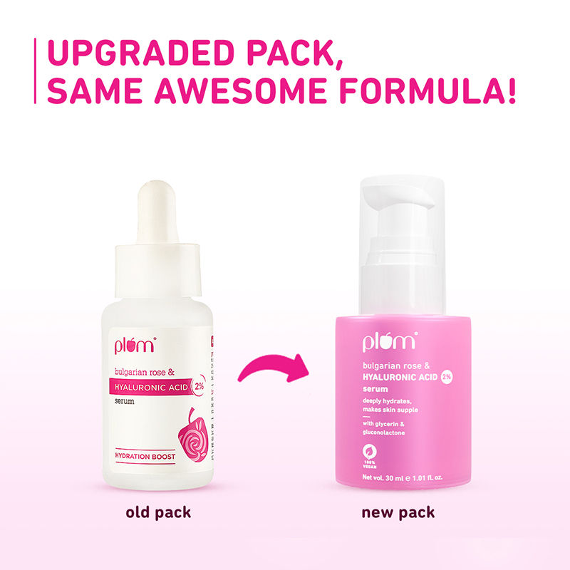 2% Hyaluronic Acid Serum With Bulgarian Rose