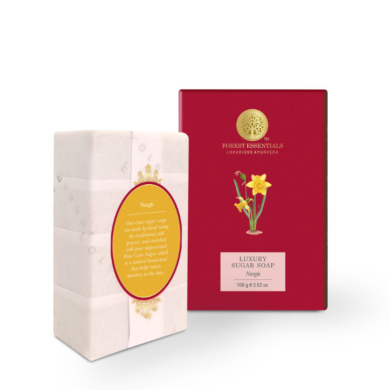 Luxury Sugar Soap Nargis - Ayurvedic Handmade Bath Soap