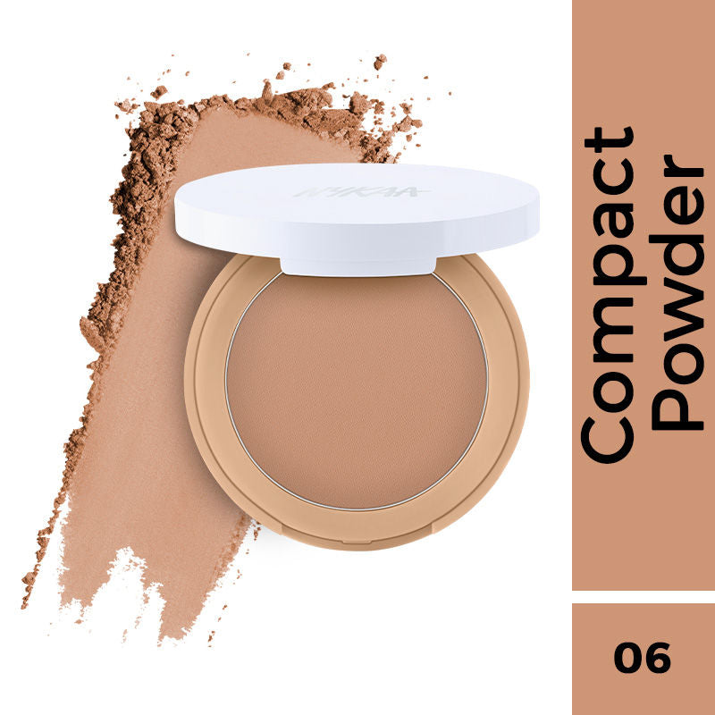 All Day Matte 12HR Oil Control Face Compact Powder With SPF 15 PA ++ - Maple 06