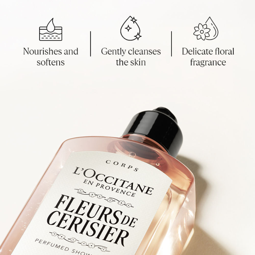Fleurs de Cerisier (Cherry Blossom) Perfumed Shower Gel