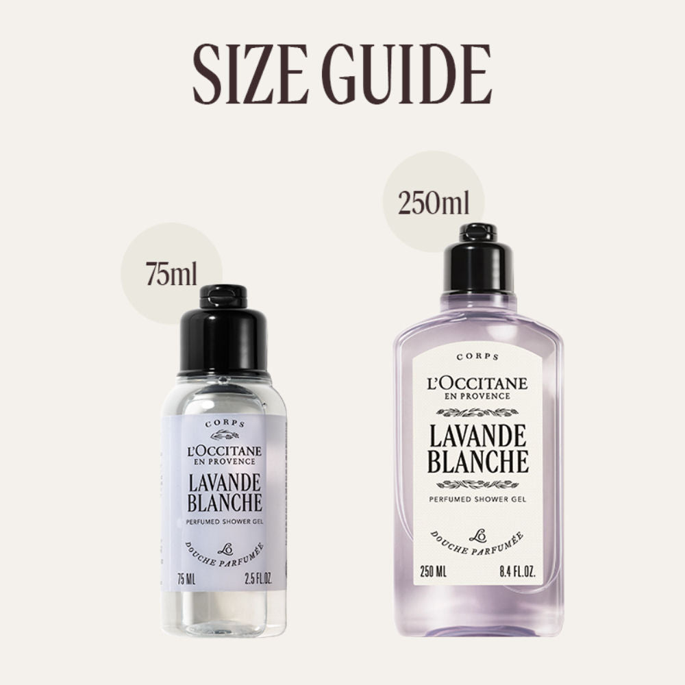 Lavande Blanche(White Lavender) Perfumed Shower Gel