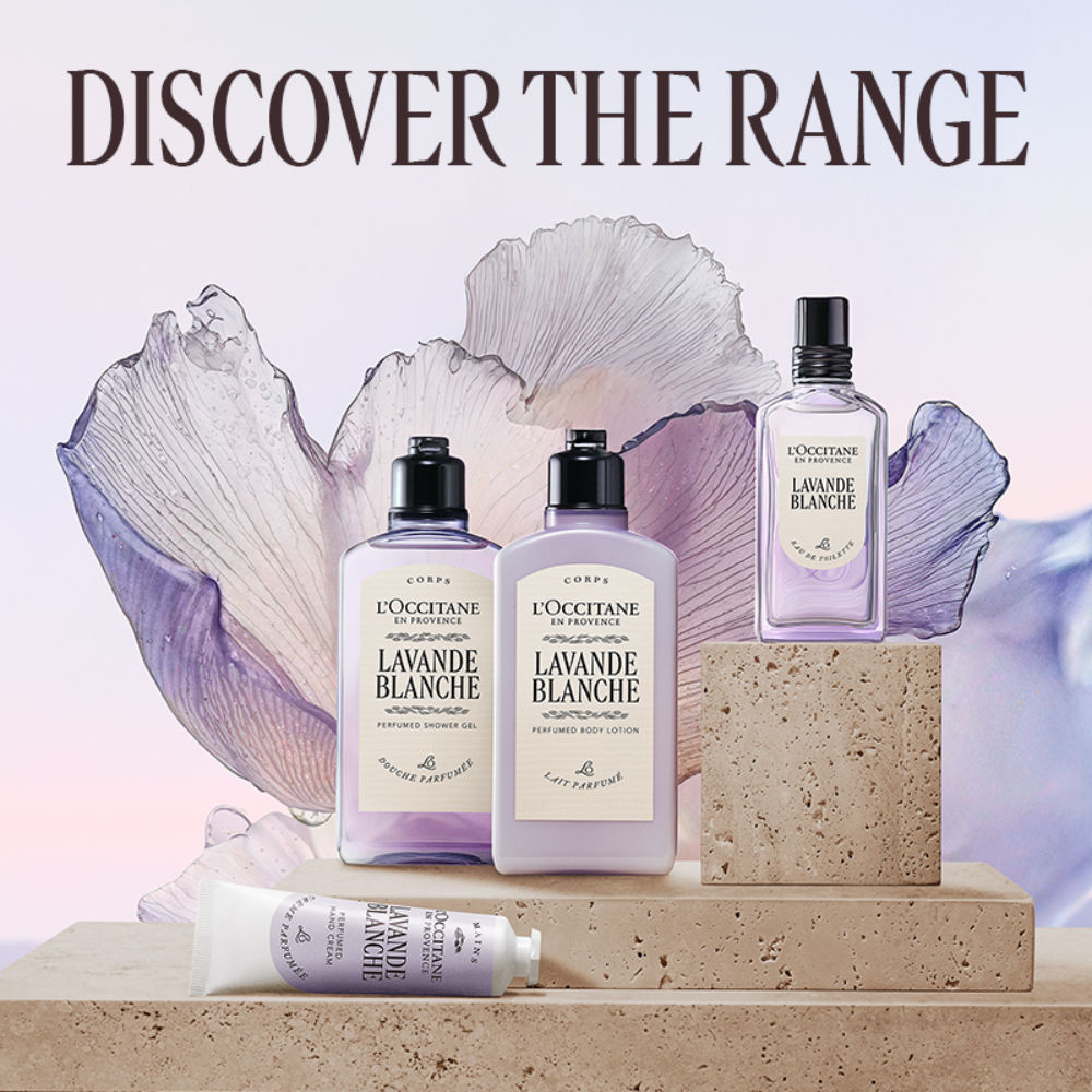 Lavande Blanche(White Lavender) Perfumed Shower Gel