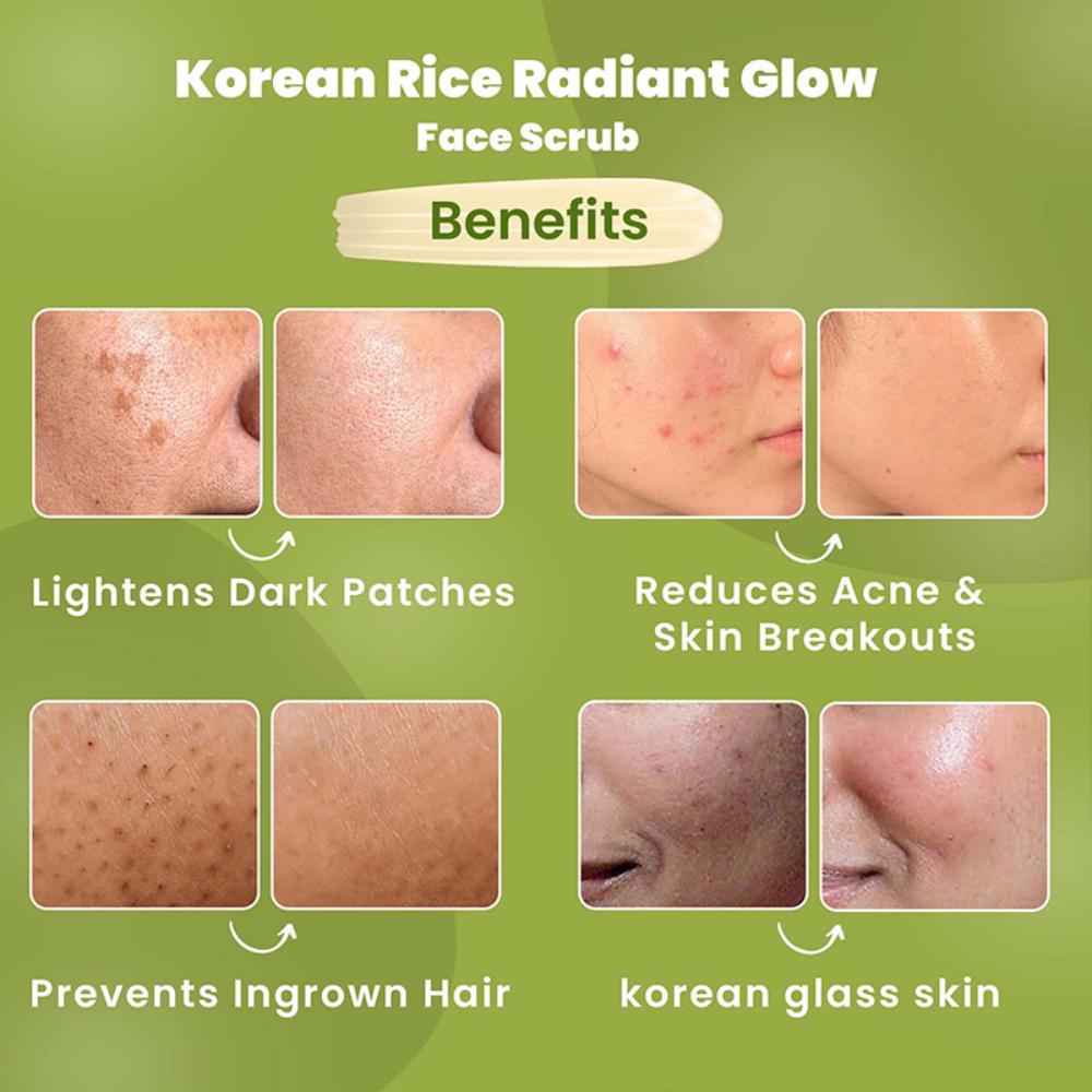 Korean Rice Radiant Glow Face Scrub