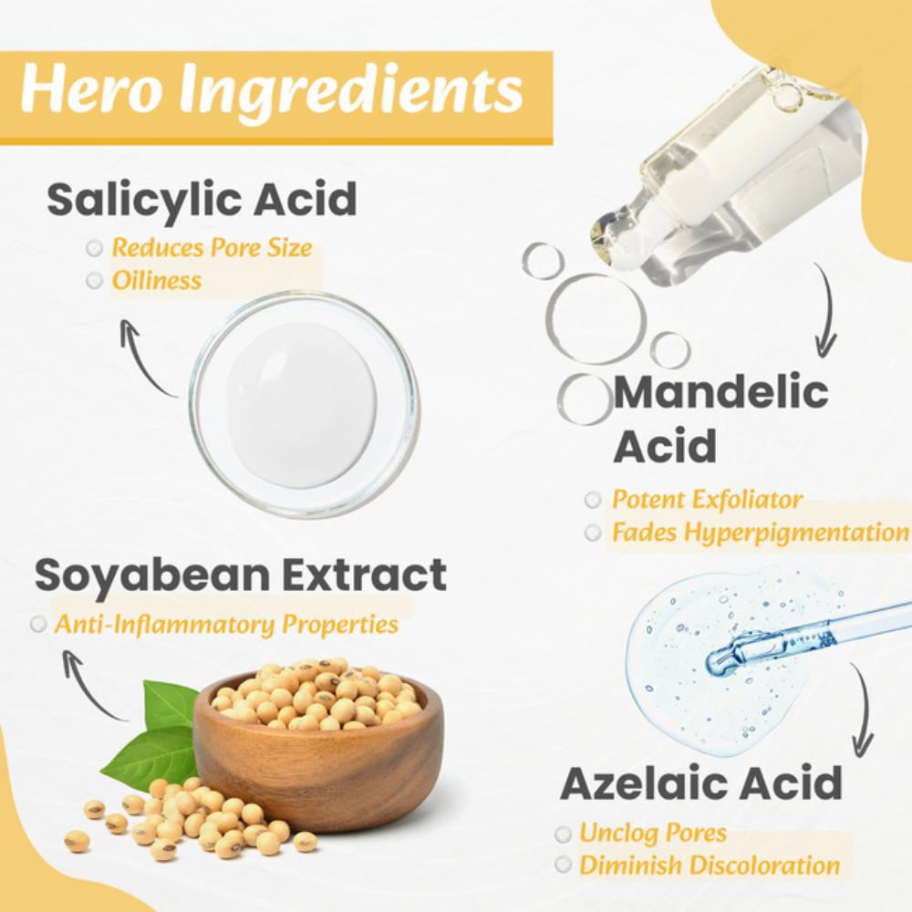 2% Salicylic Mandelic Face Serum