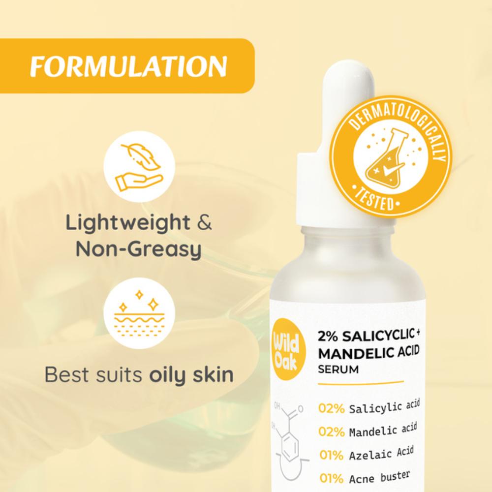 2% Salicylic Mandelic Face Serum