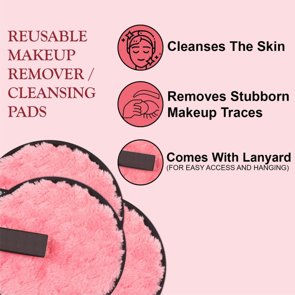 Reusable Makeup Remover Cleansing Pad For Face & Eyes Big Size