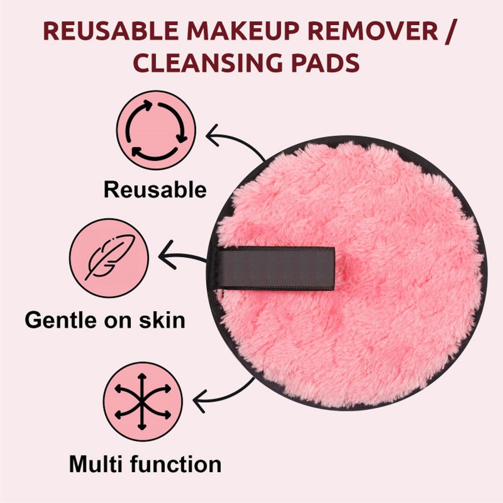 Reusable Makeup Remover Cleansing Pad For Face & Eyes Big Size