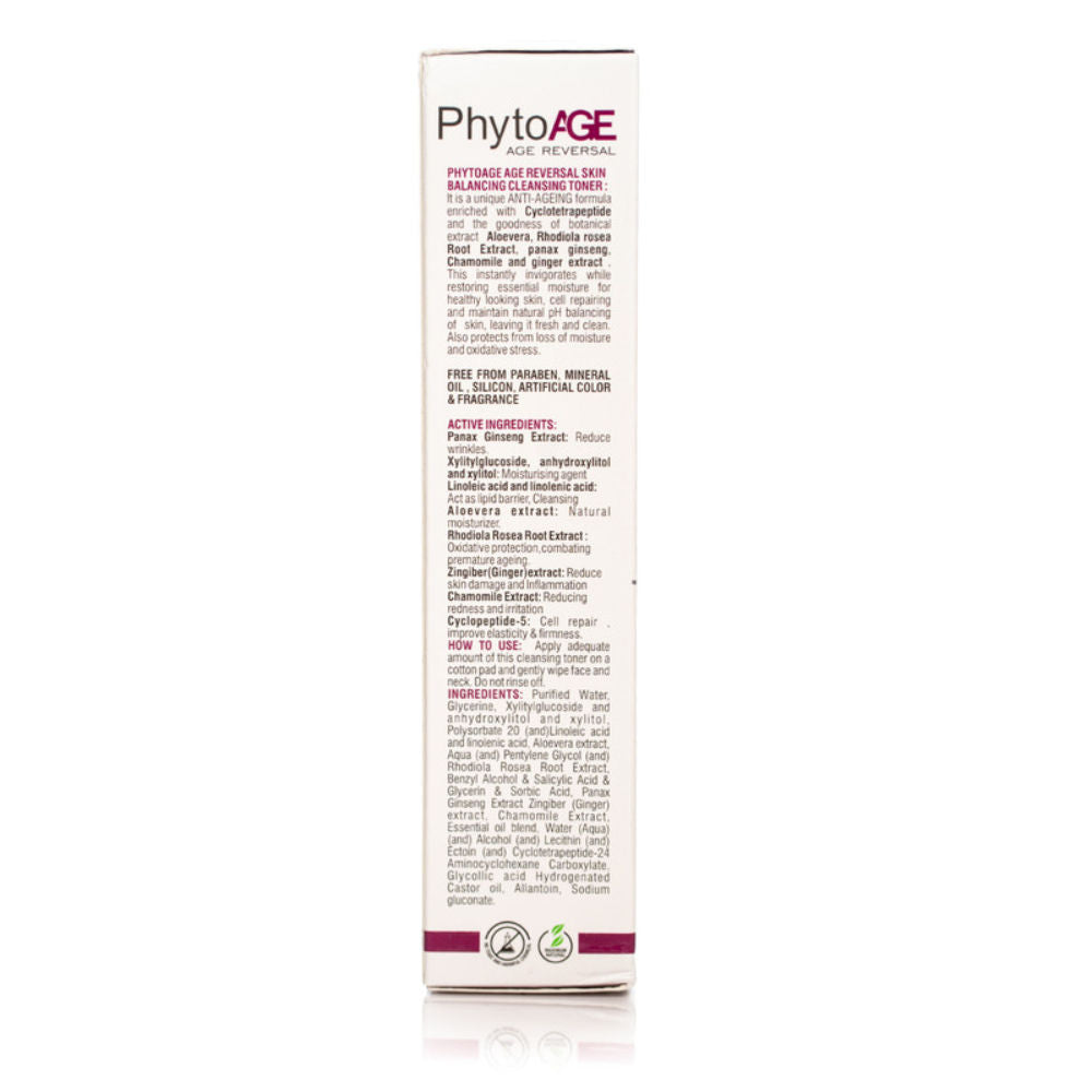 Phyto Age Reversal Skin Balancing Cleansing Toner