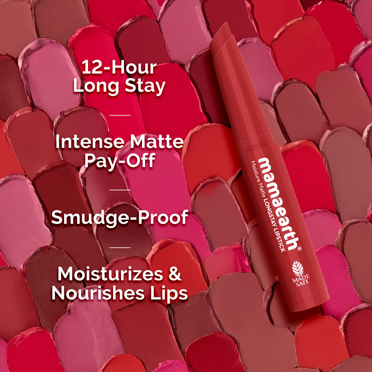 Moisture Matte Longstay Mini Lipstick with Avocado Oil & Vitamin E