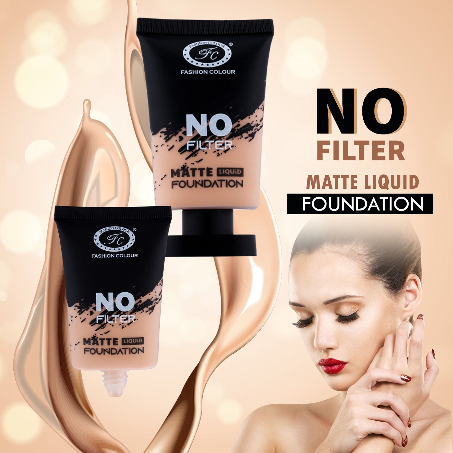 No Filter Matte Liquid Foundation