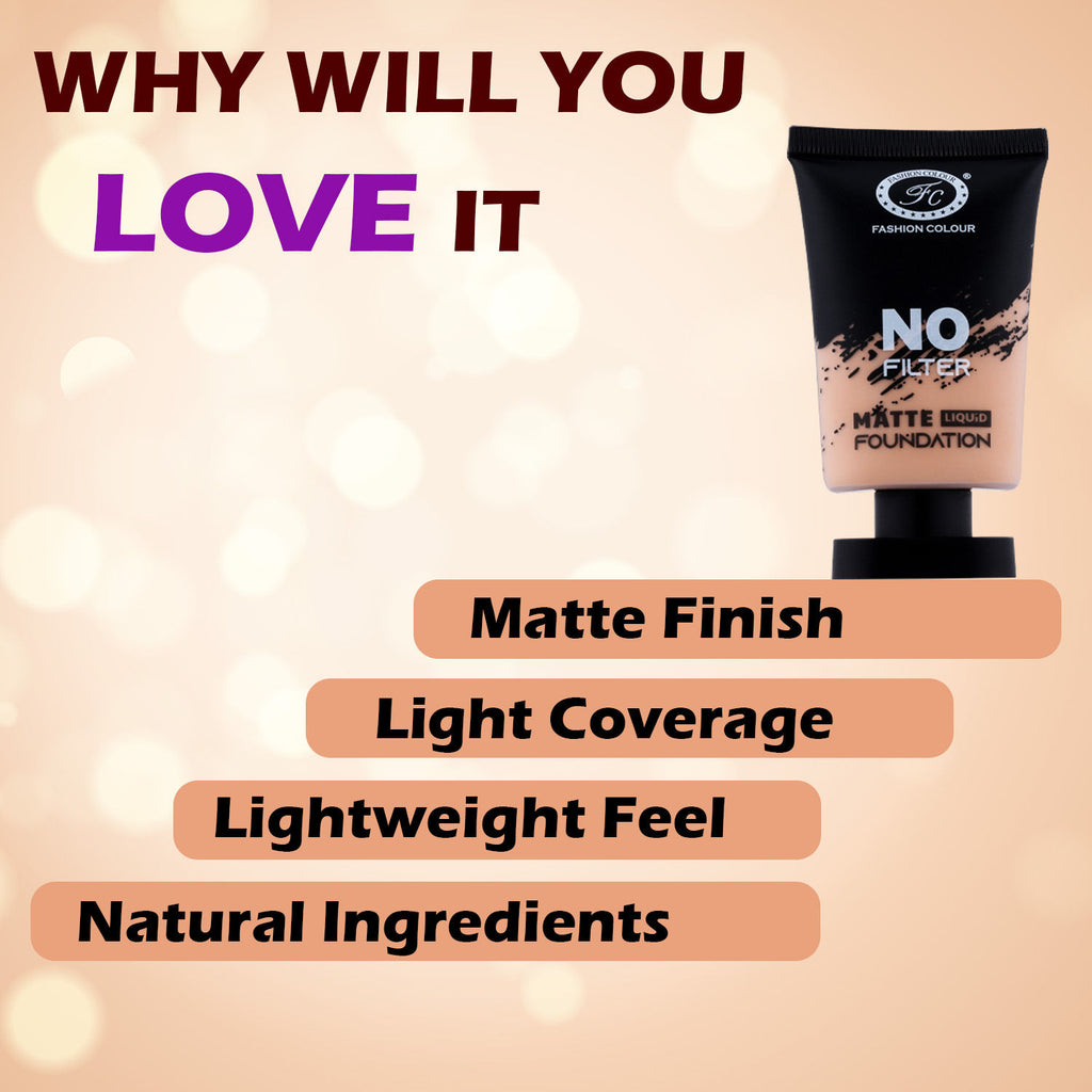 No Filter Matte Liquid Foundation