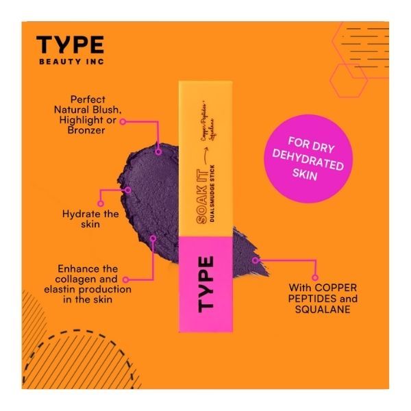 2 In 1 Blush + Bronzer Stick with Vitamin C For Dark Spots