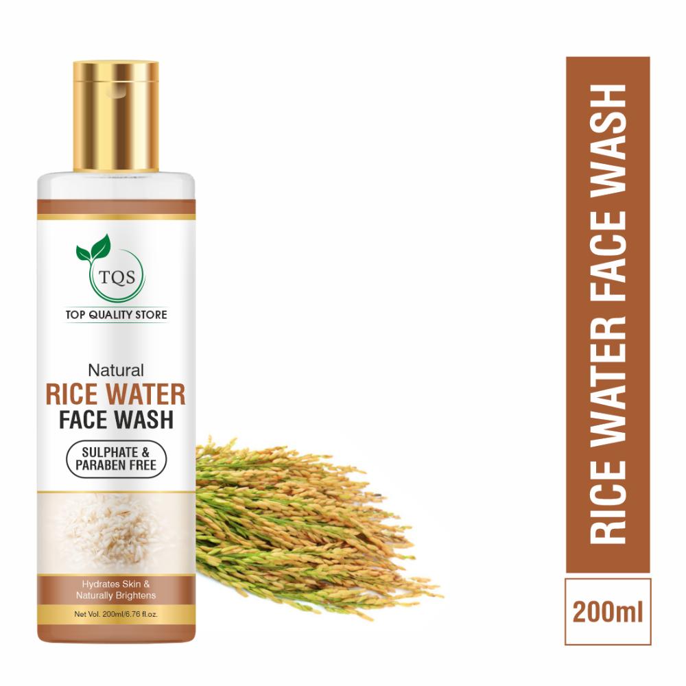 Rice Water Face Wash For Glass Skin Brightens, Tightens & Evens Skin Tone Suitable For All Skin