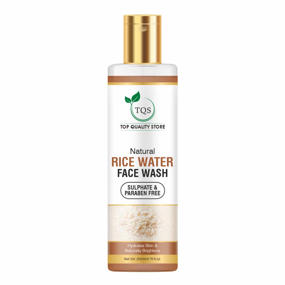 Rice Water Face Wash For Glass Skin Brightens, Tightens & Evens Skin Tone Suitable For All Skin
