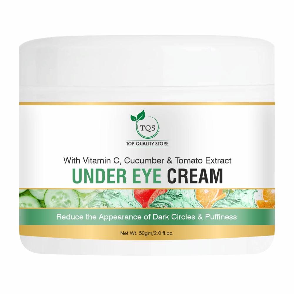 Under Eye Cream With Vitamin C, Cucumber Extract Dark Circles, Eye Puffiness & Wrinkles