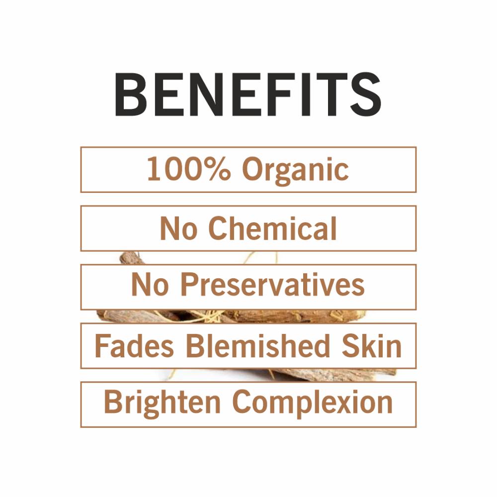 Natural Mulethi Powder 100% Organic, For Skin & Hair Care