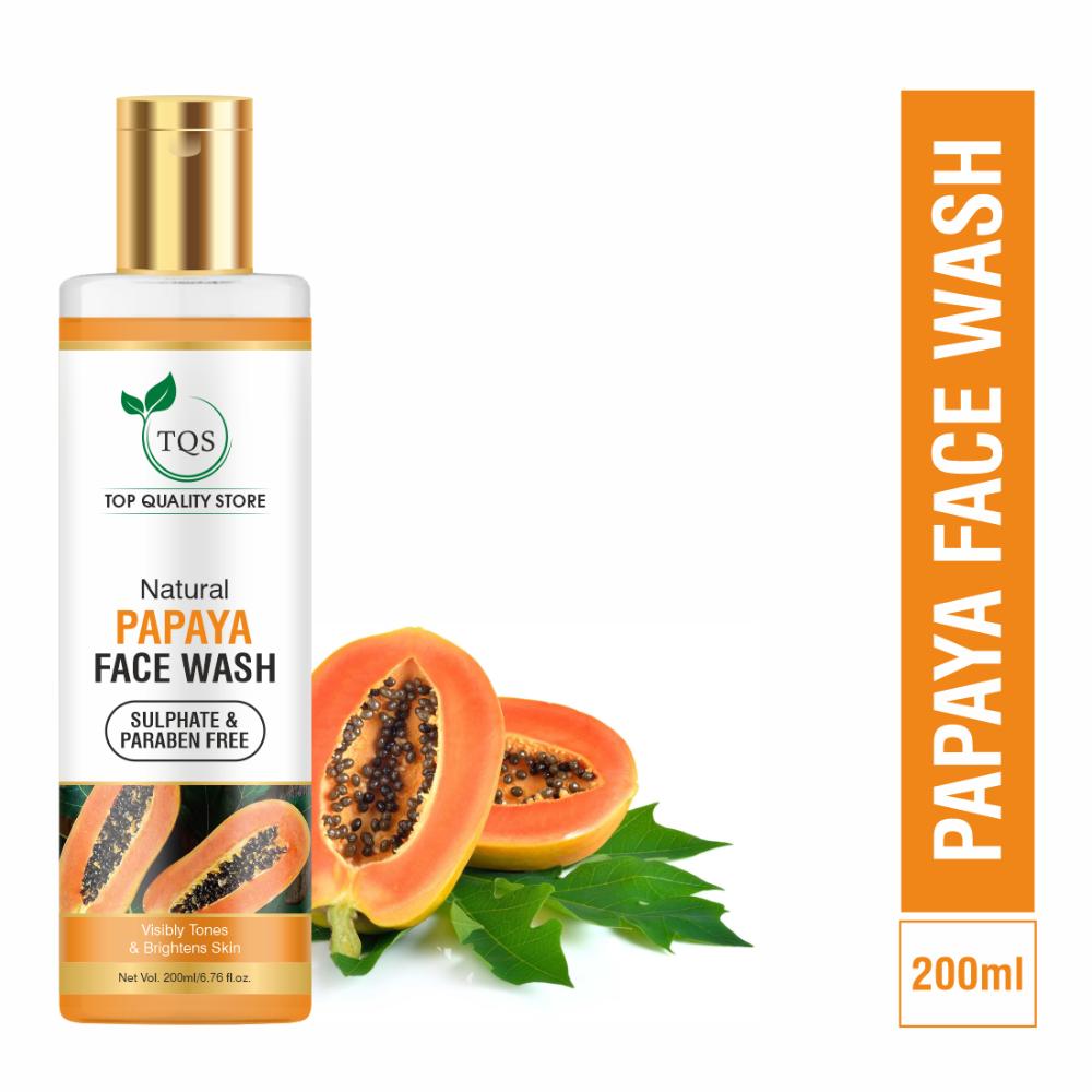 Papaya Face Wash For Tan Removal, Dead Skin & Dark Spots Removal For A Clear & Glowing Skin