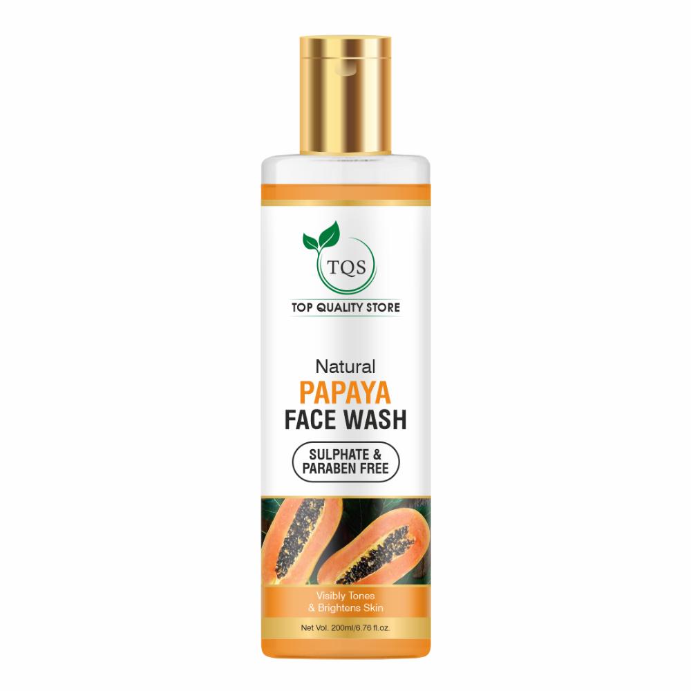 Papaya Face Wash For Tan Removal, Dead Skin & Dark Spots Removal For A Clear & Glowing Skin