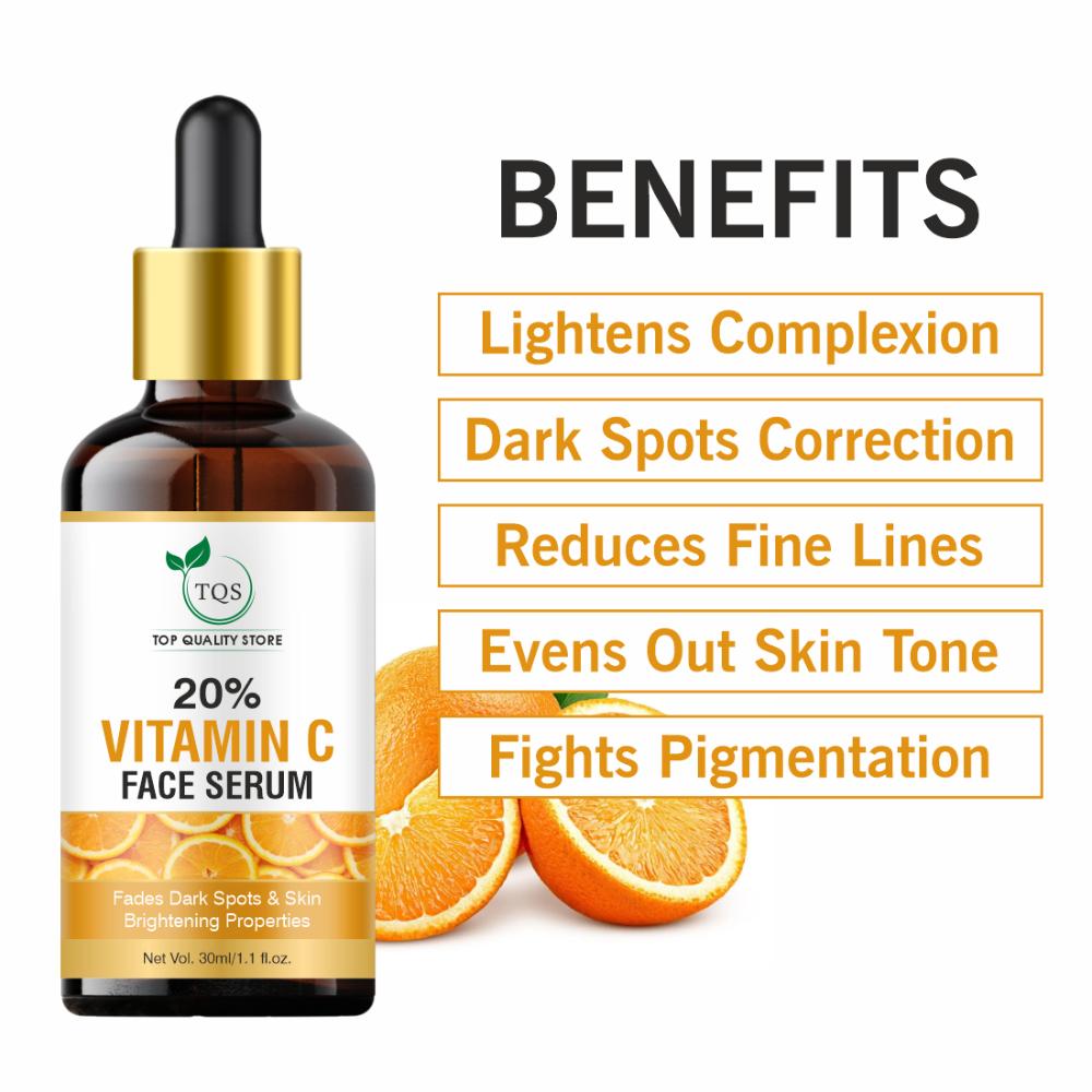 The Natural Wash 20% Vitamin C Face Serum With Mulberry Extract For Glowing & Radiant Skin