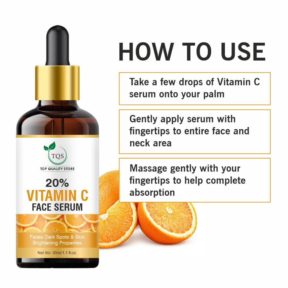 The Natural Wash 20% Vitamin C Face Serum With Mulberry Extract For Glowing & Radiant Skin