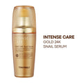 Korean Intense Care Gold 24K Snail Serum to Firm, Brighten & Moisturise Dry, Rough Skin