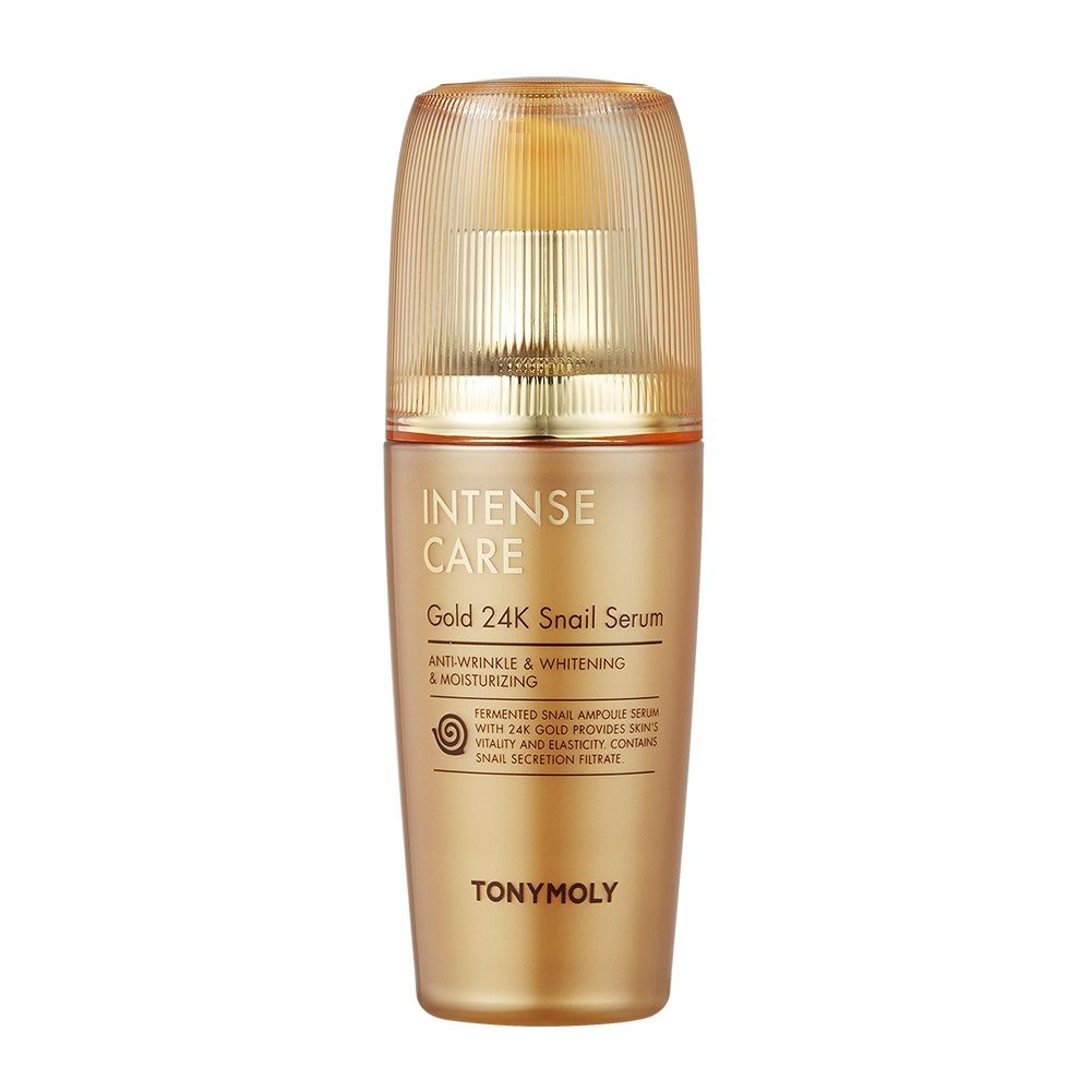 Korean Intense Care Gold 24K Snail Serum to Firm, Brighten & Moisturise Dry, Rough Skin