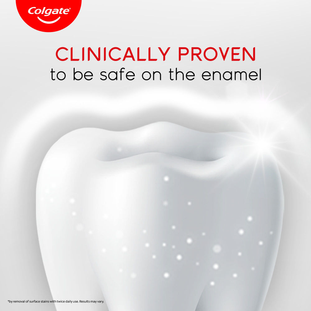 Visible White Enamel Toothpaste