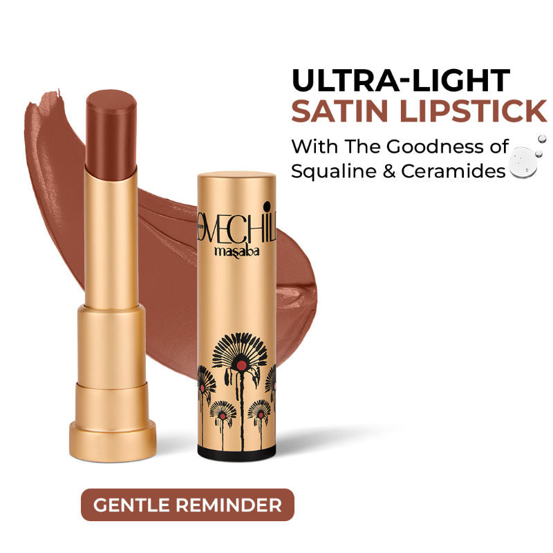 Ultra - Light Lush Creme Lipsticks, Enriched with Ceramides and Shea Butter - Gentle Reminder