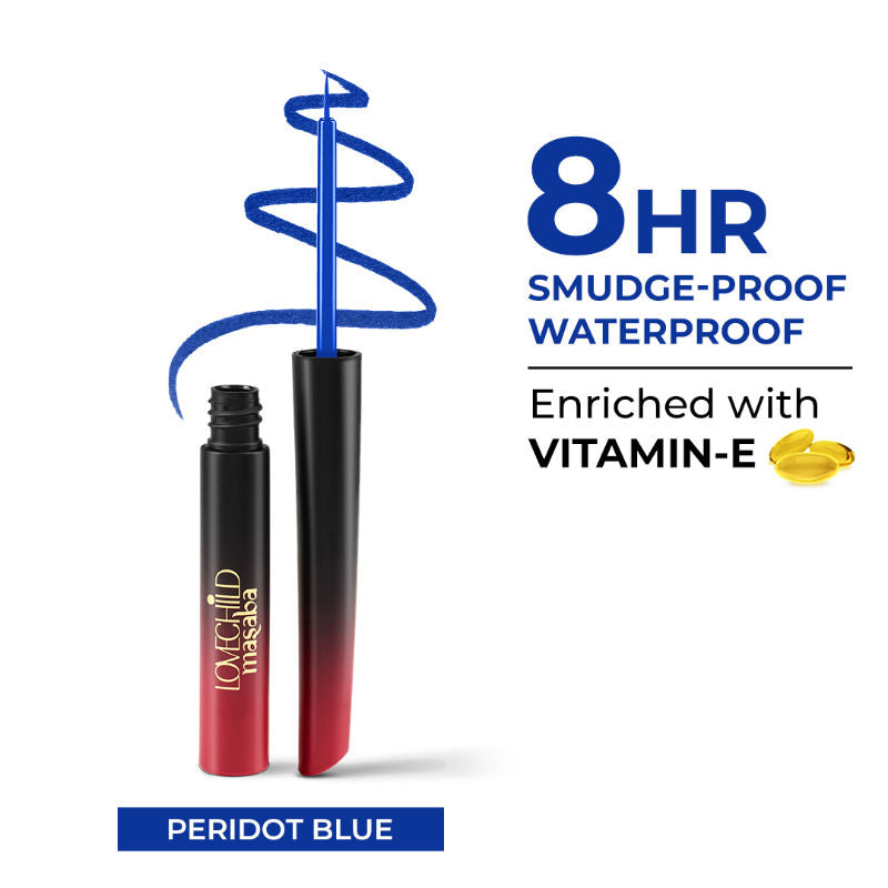 24 Hr Smudge Proof Liquid Eyeliner - Peridot