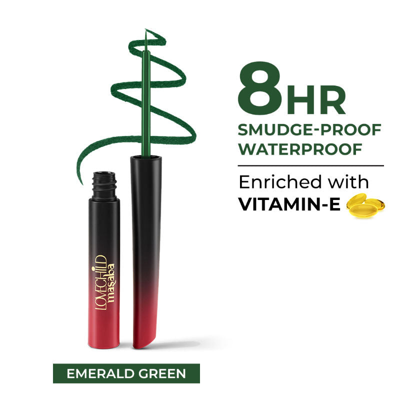 24 Hr Smudge Proof Liquid Eyeliner - Emerald