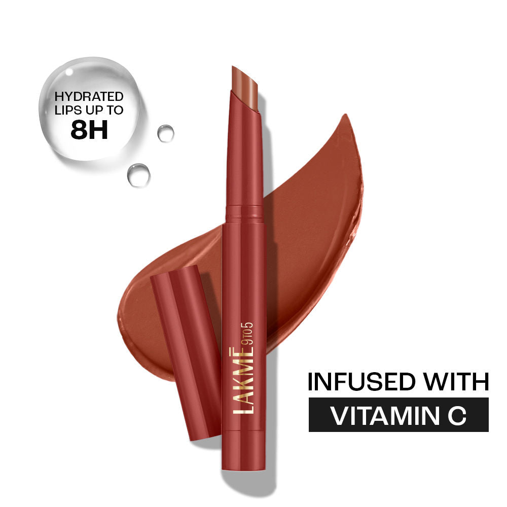9 to 5 Forever Matte Lip Crayon - Hustle Brown