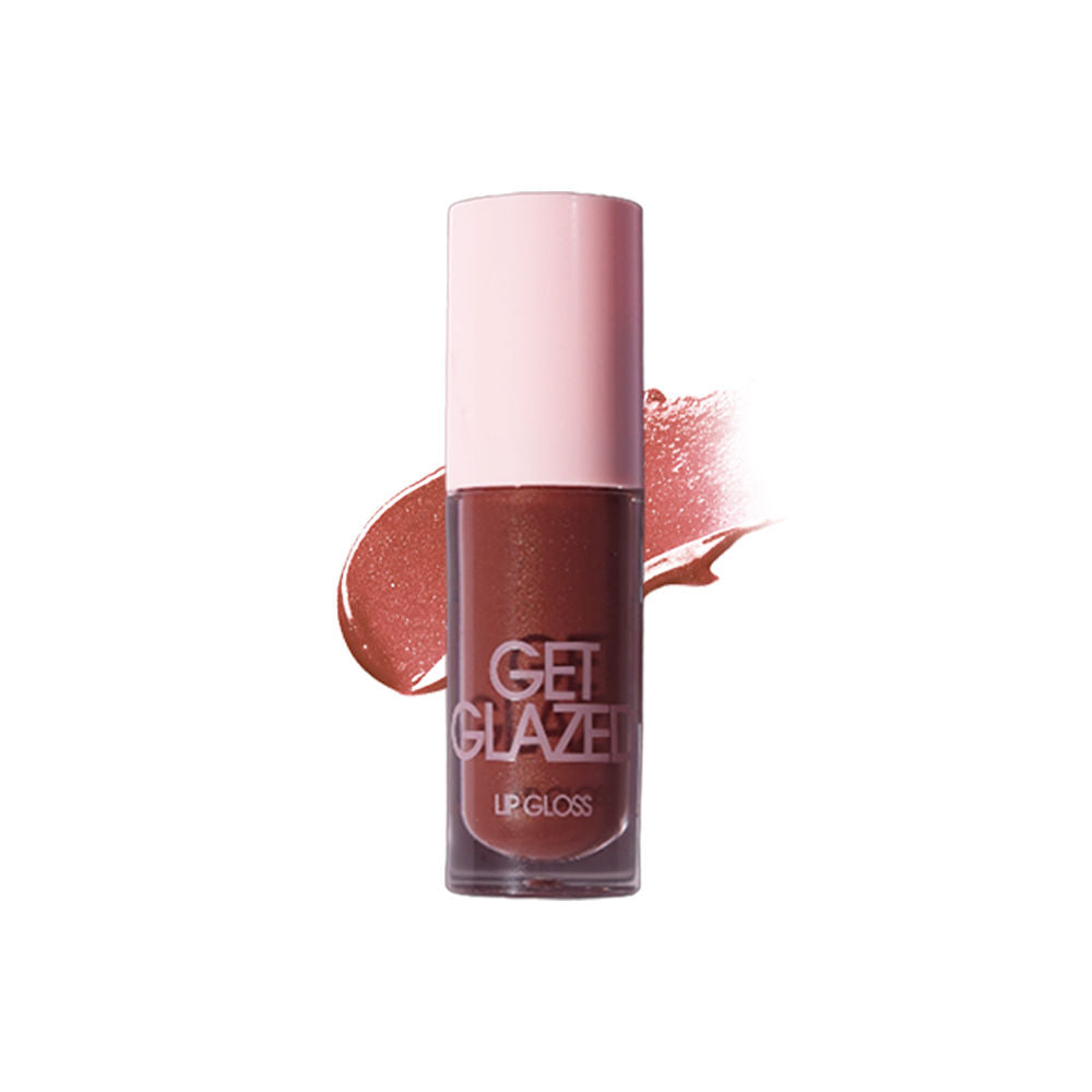 Lip Glaze High Shine and Pigment Lip Gloss Oil for Glossy and Fuller Lips - Chocolate Granola