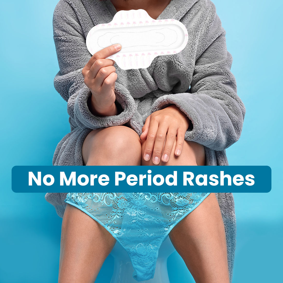 Neem & Safflower XL Cottony-Dry Sanitary Pads - 40 Pads