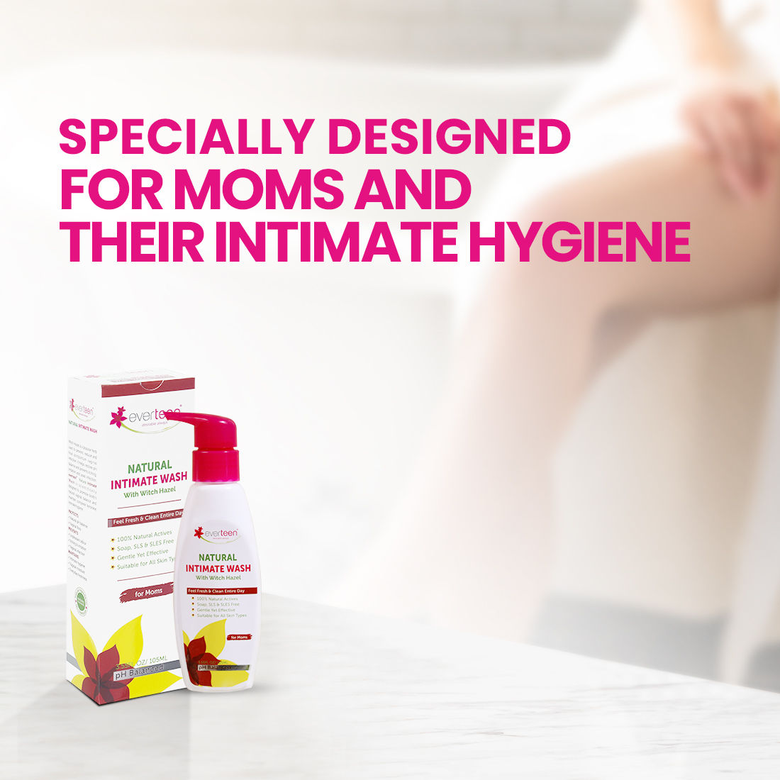 Bikini Line Hair Remover Creme and Natural Intimate Wash