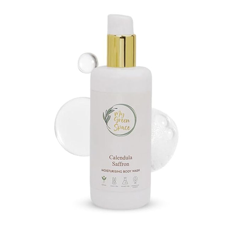 Calendula Saffron Body Wash Softens & Nourishes Natural & Organic
