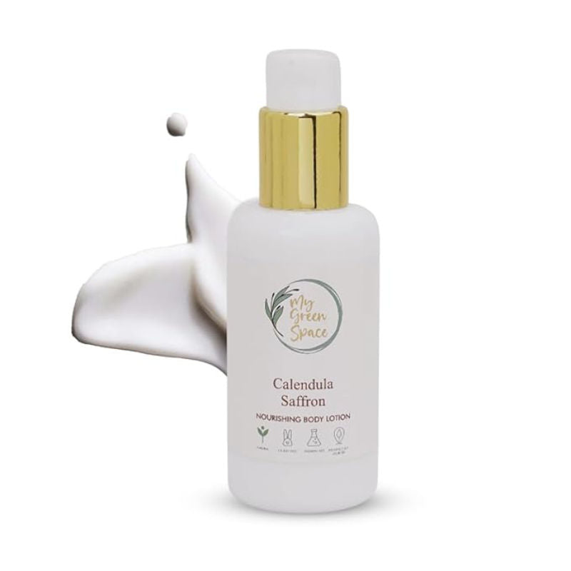 Calendula Saffron Body Lotion Long-Lasting Moisture For All Skin Types