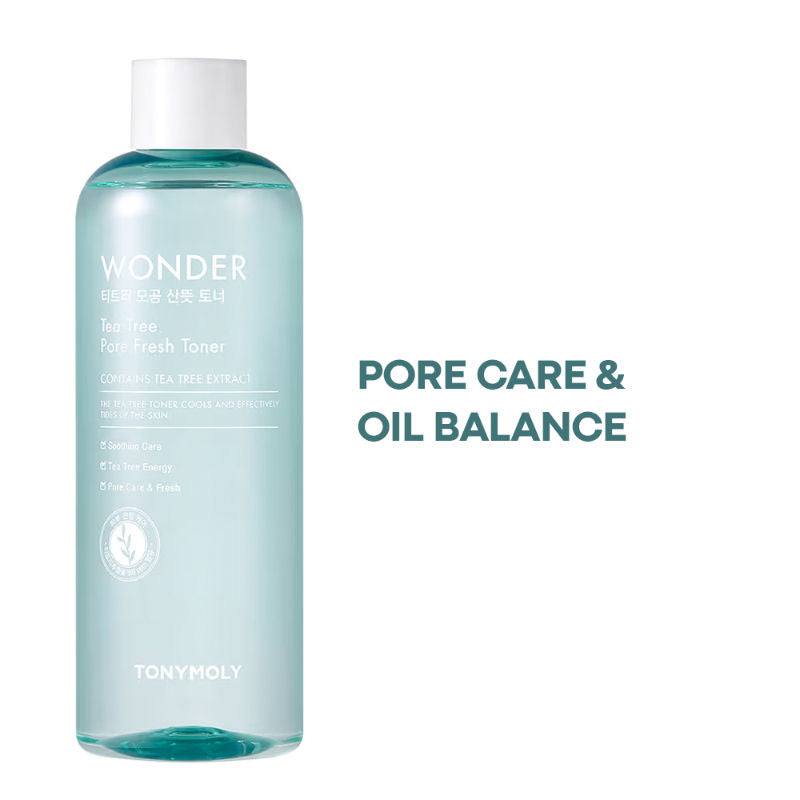 Korean Wonder Tea Tree Pore Fresh Toner to Soothe & Control Oily Skin
