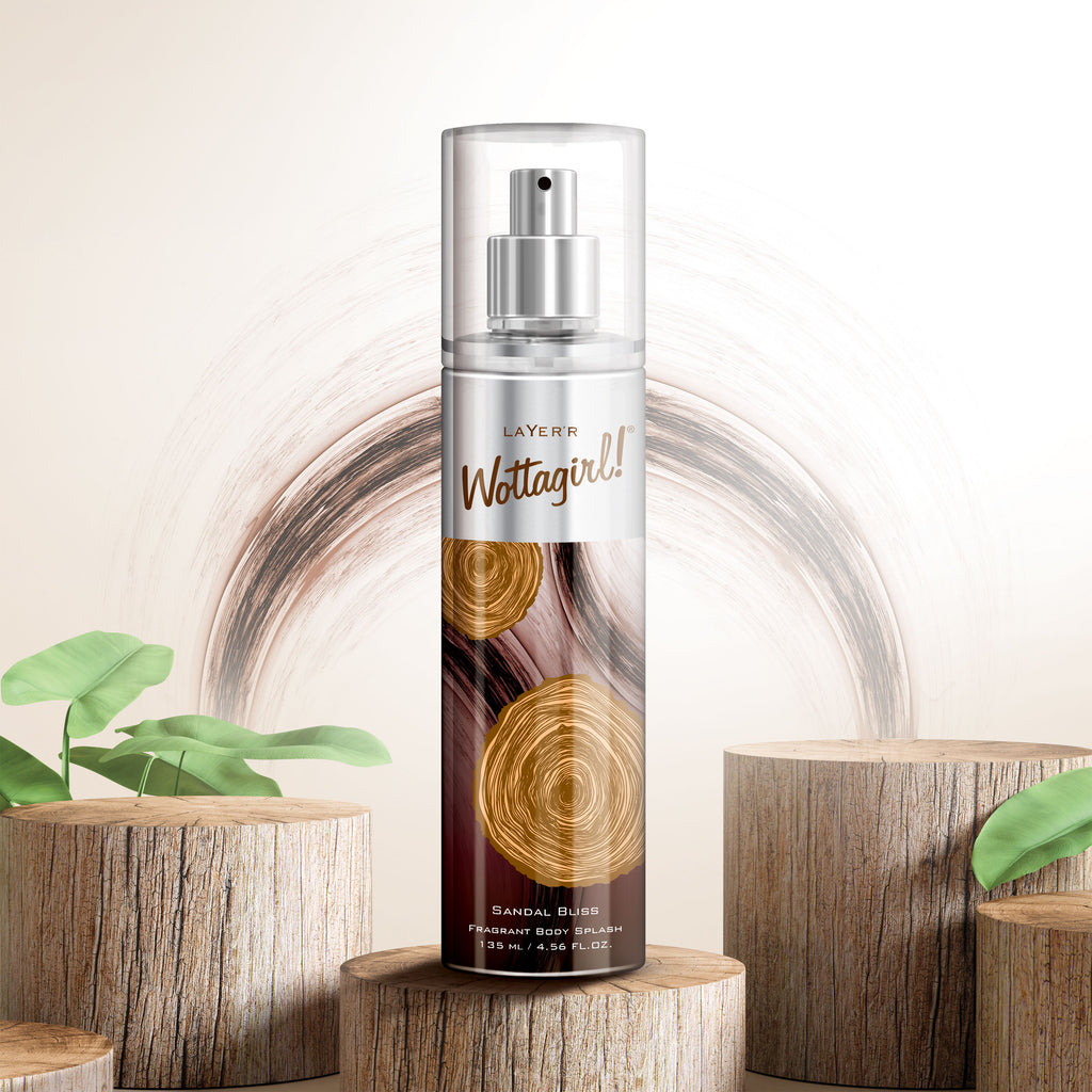 Wottagirl! Sandal Bliss Body Mist Spray For Her